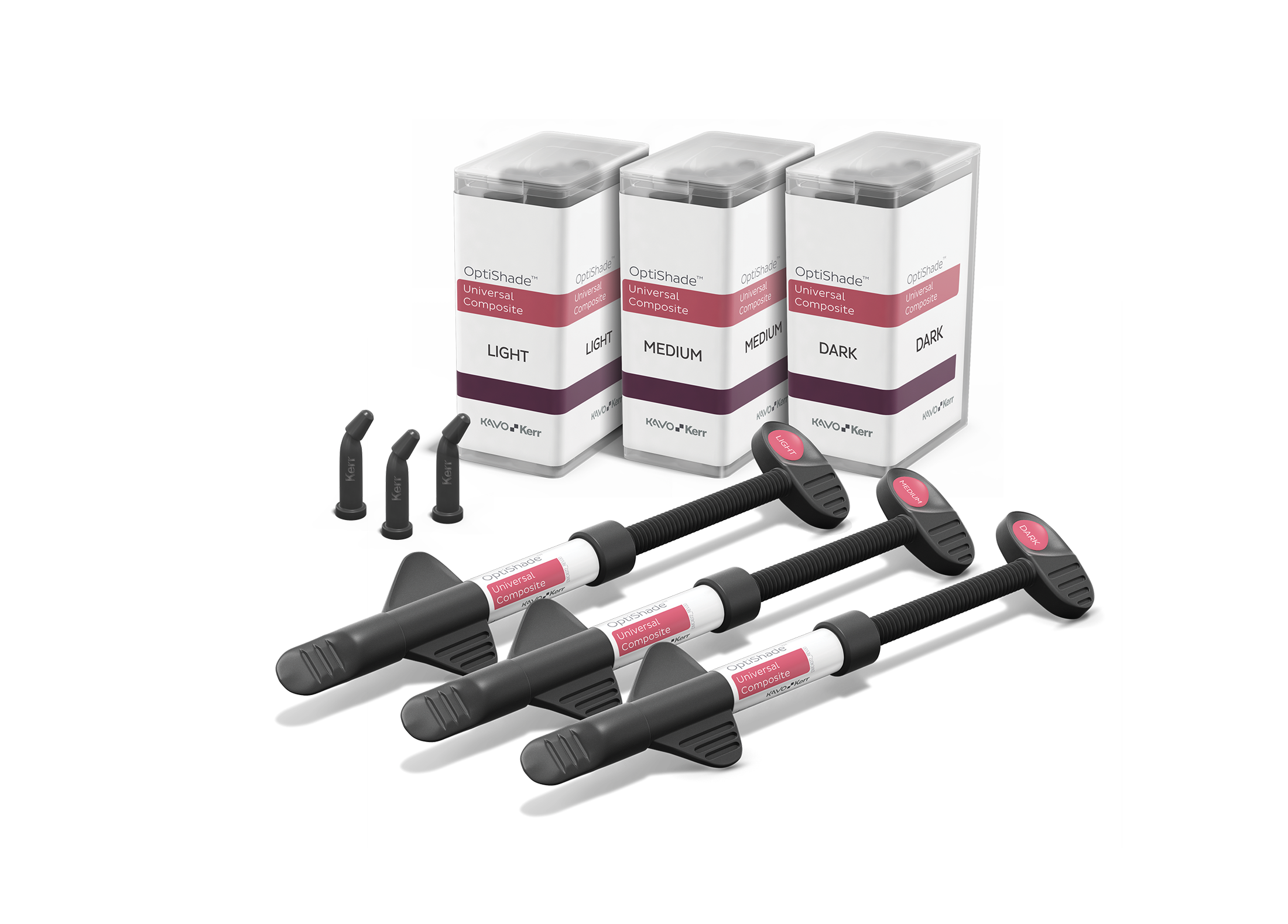 OptiShade_Unidose_Light_Medium_Dark_Trio_wSyringe_3Q View (1)