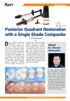 Akhundov SimpliShade Clinical Case